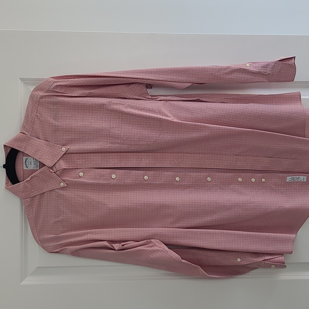 Brooks Brothers Non Iron Dress Shirt Slim Fit Size 16 34-35